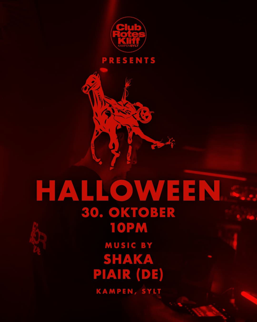 Cavaliers Halloween im Club Rotes Kliff