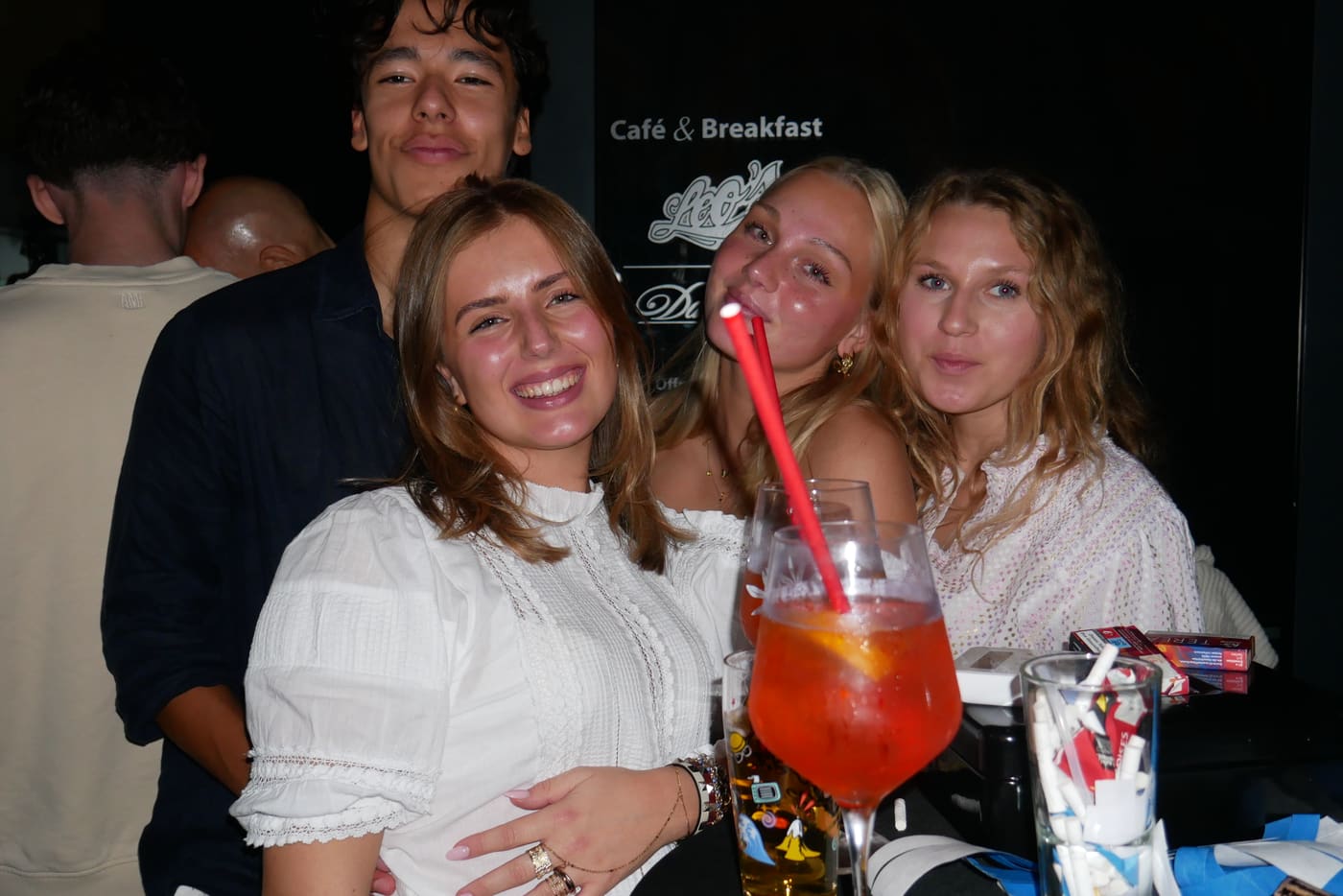 Cavaliers im Leo's Café, Eindruck des Abends